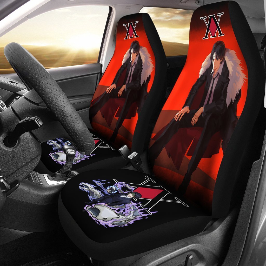 Hunter X Hunter Chrollo Lucilfer Car Seat Covers HxH Anime Car Accessories-Gear Wanta