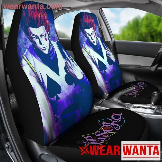 Hunter X Hunter Hisoka Car Seat Covers Custom Anime Car Accessories-Gear Wanta