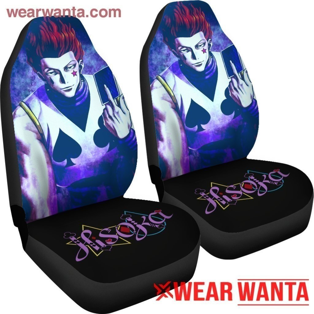 Hunter X Hunter Hisoka Car Seat Covers Custom Anime Car Accessories-Gear Wanta