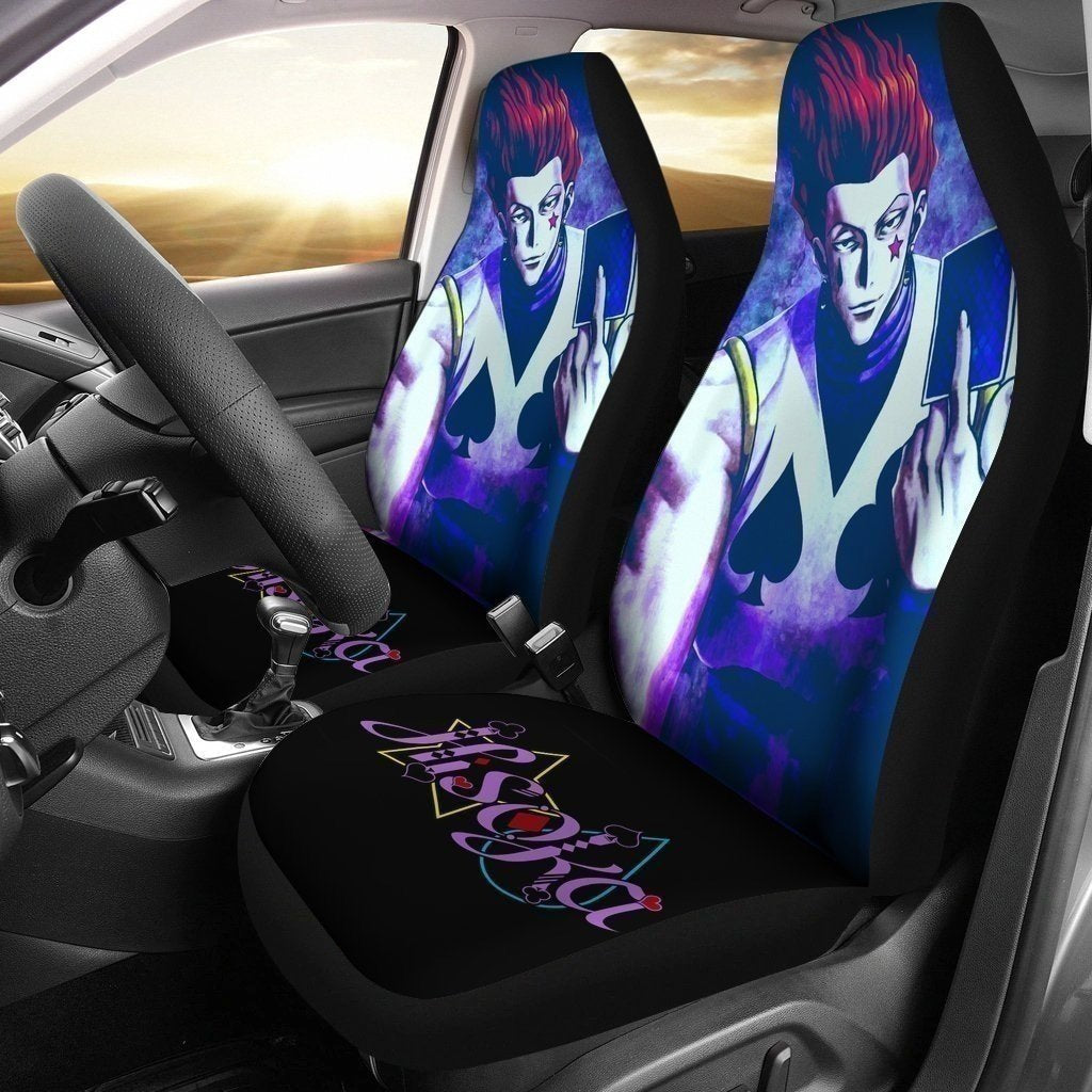 Hunter X Hunter Hisoka Car Seat Covers Custom Anime Car Accessories-Gear Wanta