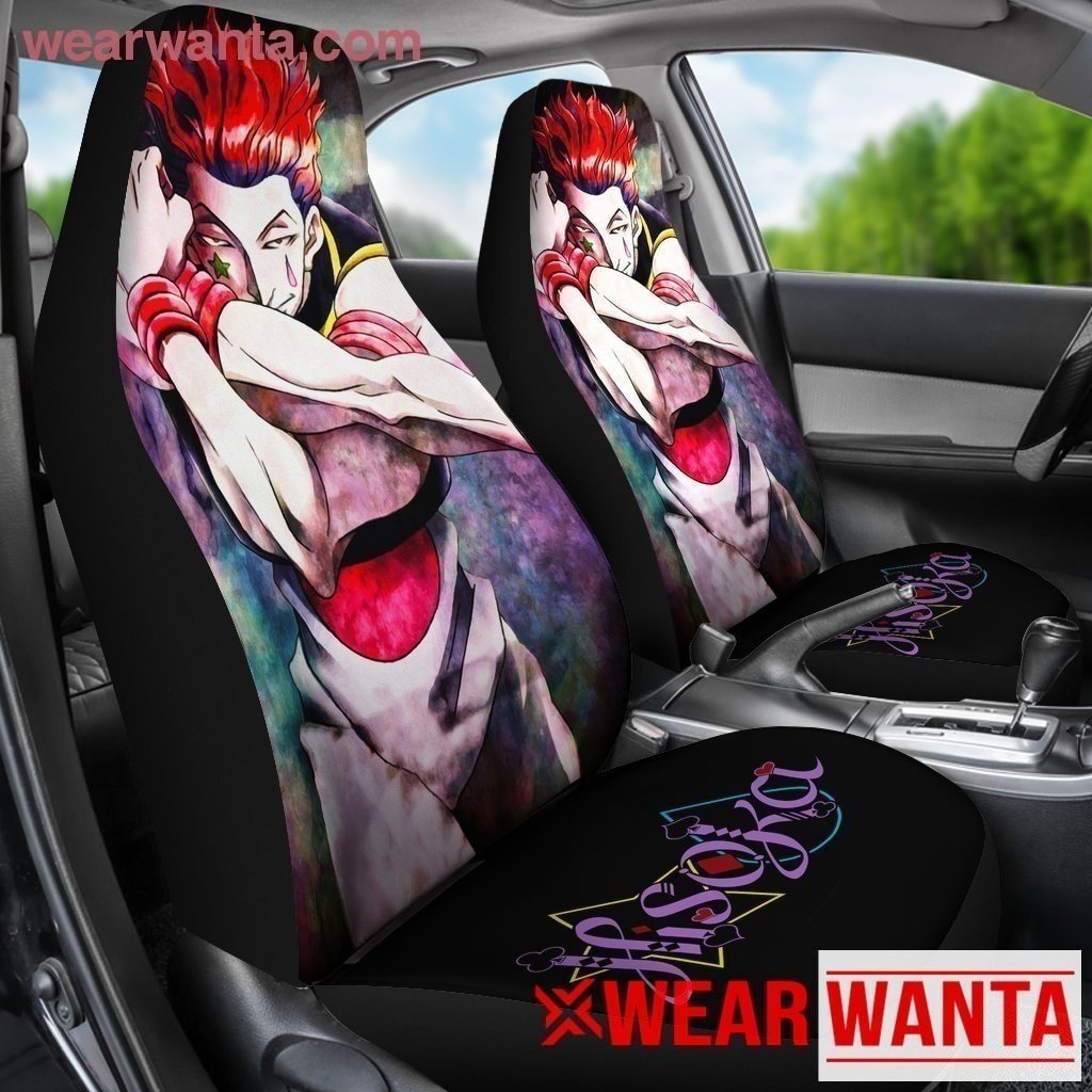 Hunter X Hunter Hisoka Car Seat Covers Custom HxH Anime Accessories-Gear Wanta