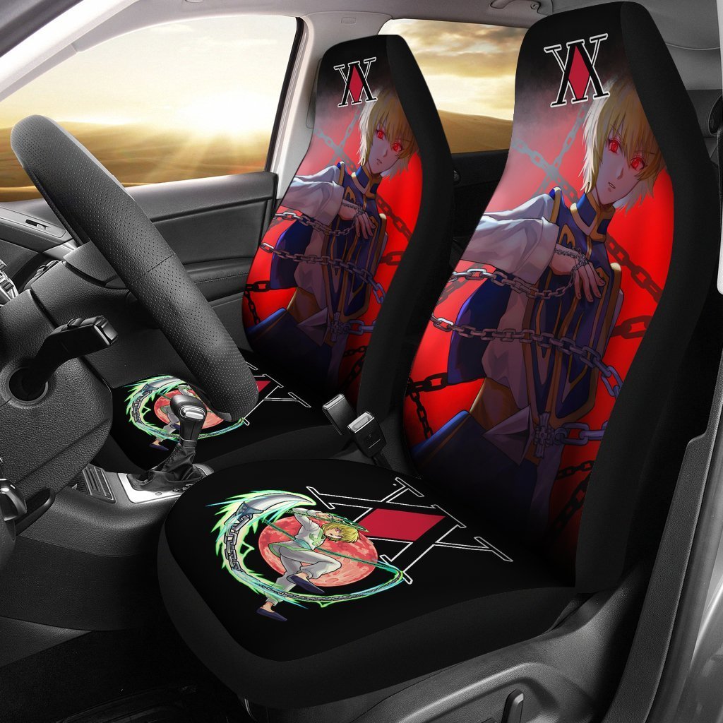 Hunter X Hunter Kurapika Car Seat Covers HxH Anime Car Accessories-Gear Wanta