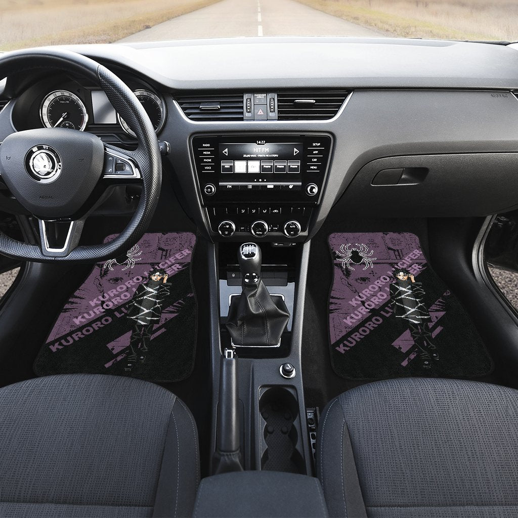 Hunter X Hunter Kuroro Lucilfer Car Floor Mats Custom Anime Car Accessories-Gear Wanta