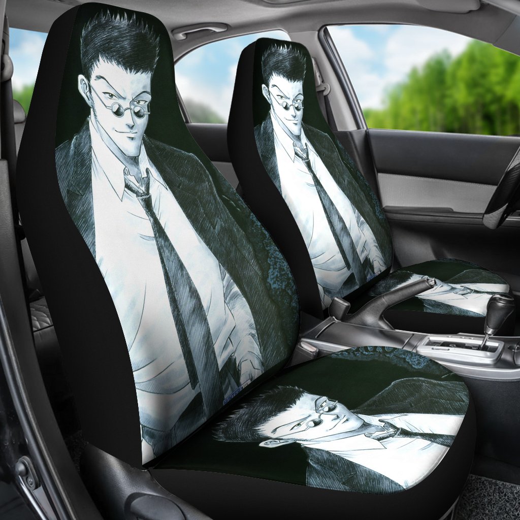 Hunter x Hunter Leorio Car Seat Covers Custom HxH Anime Car Accessories-Gear Wanta