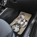 Husky Car Floor Mats Funny For Husky Dog Lover-Gear Wanta