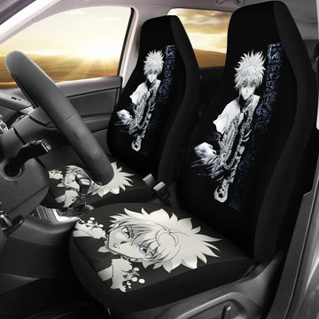 HxH Killua Car Seat Covers Custom Hunter X Hunter Car Anime Accessories-Gear Wanta