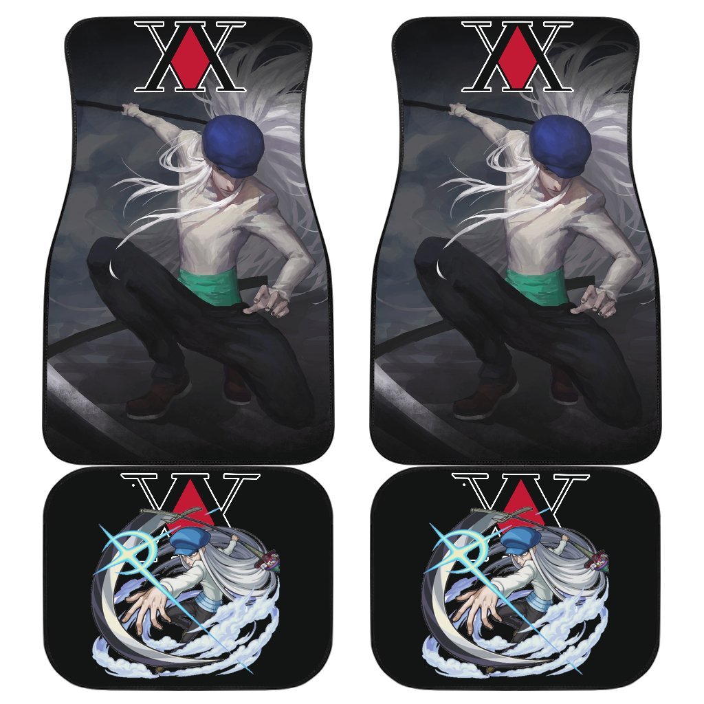 HxH Kite Car Floor Mats Custom Anime Hunter X Hunter Car Accessories-Gear Wanta