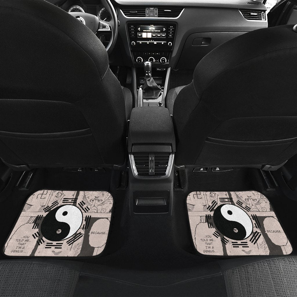 Hyuga Neji Car Floor Mats NRT Anime Car Accessories-Gear Wanta