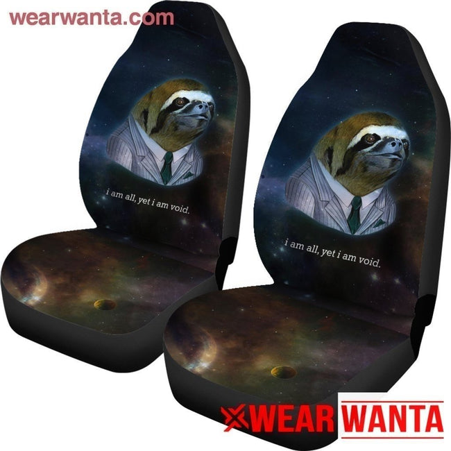 I Am All Yet I Am Void Sloth Zootopia Car Seat Covers-Gear Wanta