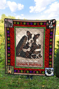 I Just Freaking Love French Bulldog Quilt Blanket-Gear Wanta