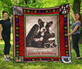 I Just Freaking Love French Bulldog Quilt Blanket-Gear Wanta