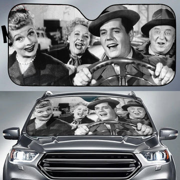 I Love Lucy Car Sun Shades-Gear Wanta