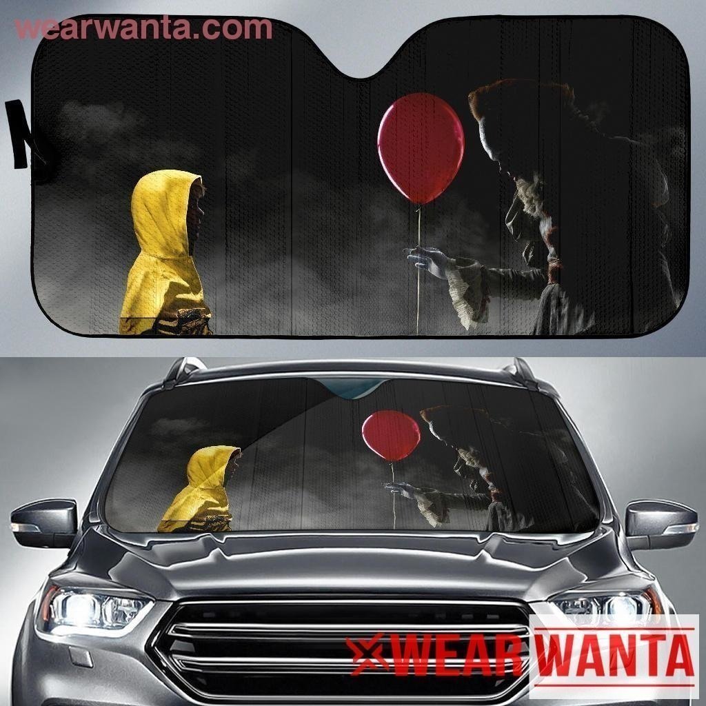 IT Horror Movies Car Sun Shade-Gear Wanta