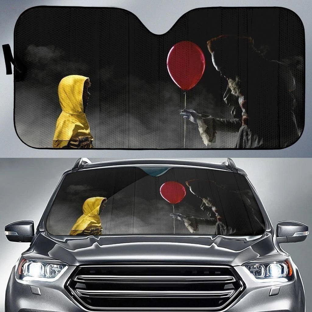 IT Horror Movies Car Sun Shade-Gear Wanta