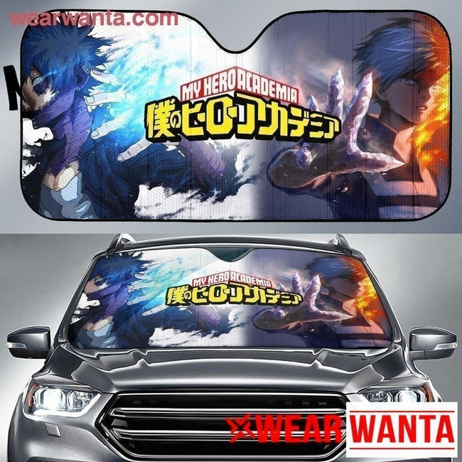 Ice And Fire My Hero Academia Car Sun Shade MN05-Gear Wanta