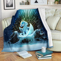 Ice Dragon Throne Blanket Custom Game Of Throne Home Decoration-Gear Wanta
