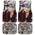 Ichigo Kurosaki Bankai Car Floor Mats Custom Anime Bleach Car Accessories-Gear Wanta