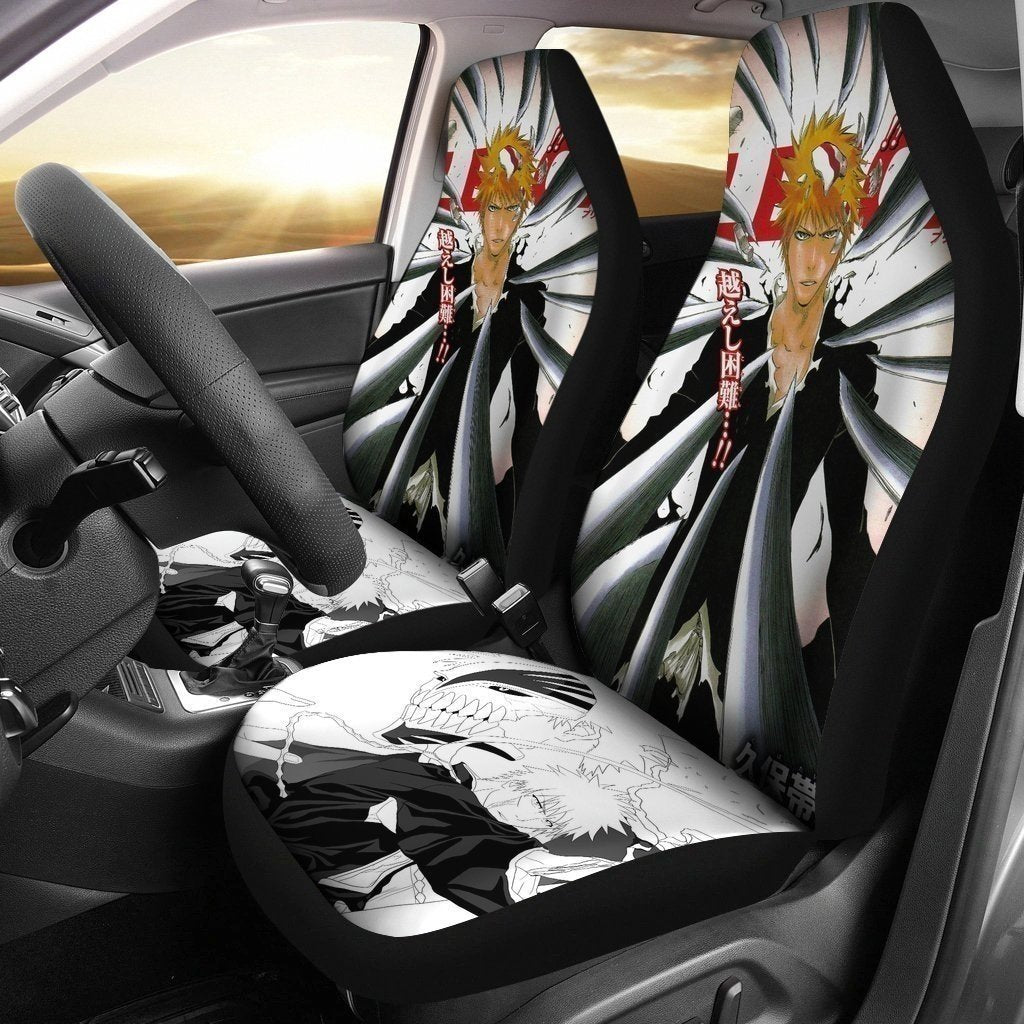 Ichigo Kurosaki Bleach Anime Car Seat Covers NH06-Gear Wanta