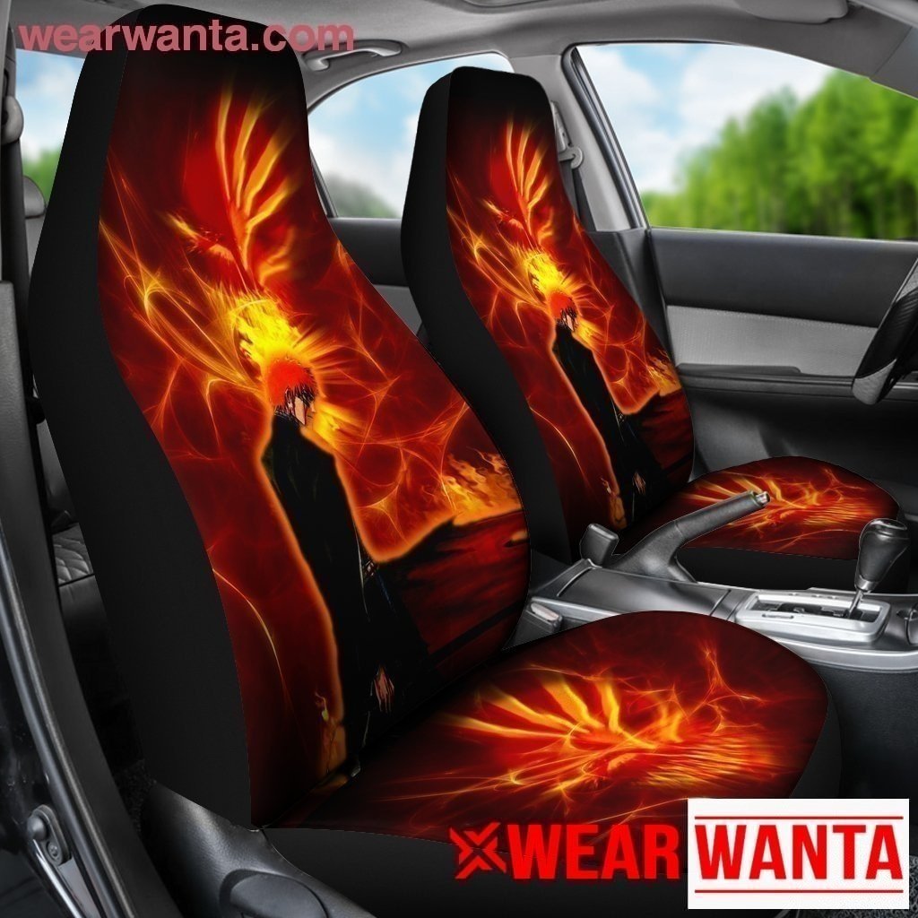 Ichigo Power Bleach Car Seat Covers LT04-Gear Wanta