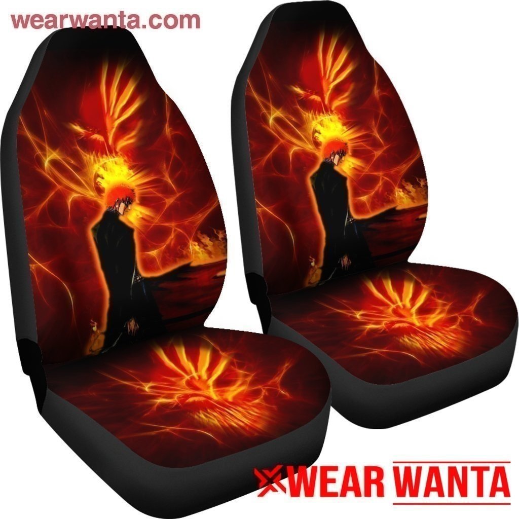 Ichigo Power Bleach Car Seat Covers LT04-Gear Wanta