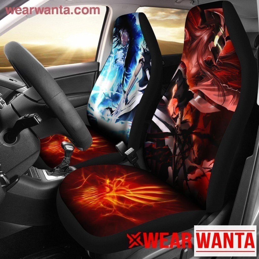 Ichigo Vs Ulquiorra Bleach Car Seat Covers LT04-Gear Wanta