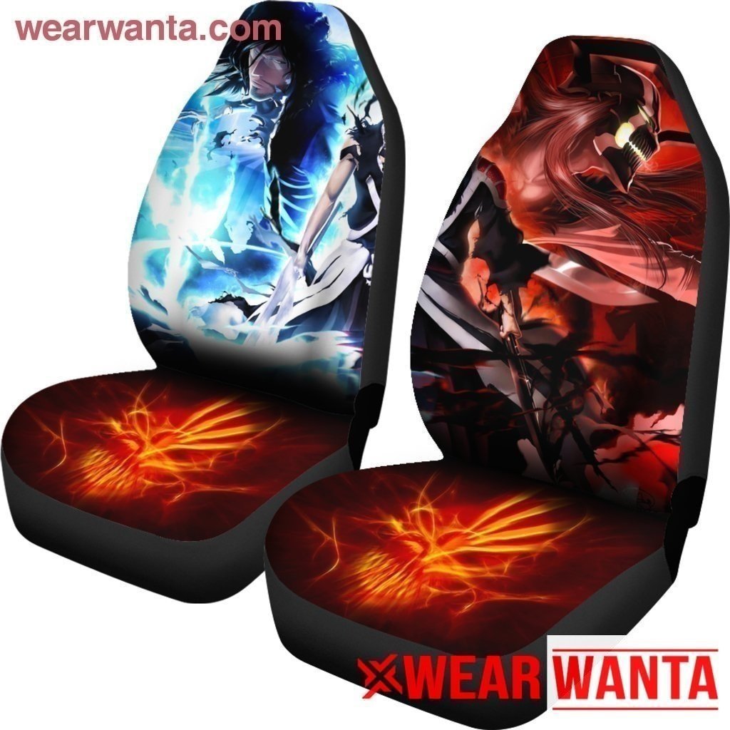 Ichigo Vs Ulquiorra Bleach Car Seat Covers LT04-Gear Wanta