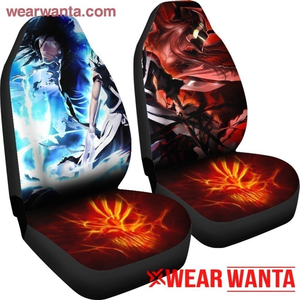 Ichigo Vs Ulquiorra Bleach Car Seat Covers LT04-Gear Wanta