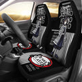 Iguro Demon Slayer Car Seat Covers Custom Anime Car Accessories-Gear Wanta