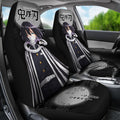 Iguro Demon Slayer Under The Moon Car Seat Covers Custom Anime Car Accessories-Gear Wanta