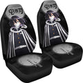 Iguro Demon Slayer Under The Moon Car Seat Covers Custom Anime Car Accessories-Gear Wanta