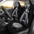 Iguro Demon Slayer Under The Moon Car Seat Covers Custom Anime Car Accessories-Gear Wanta