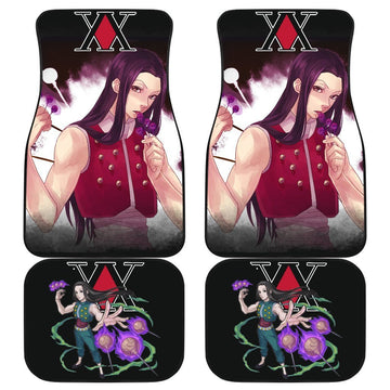 Illumi Zoldyck Car Floor Mats Custom Anime Hunter X Hunter Car Accessories-Gear Wanta