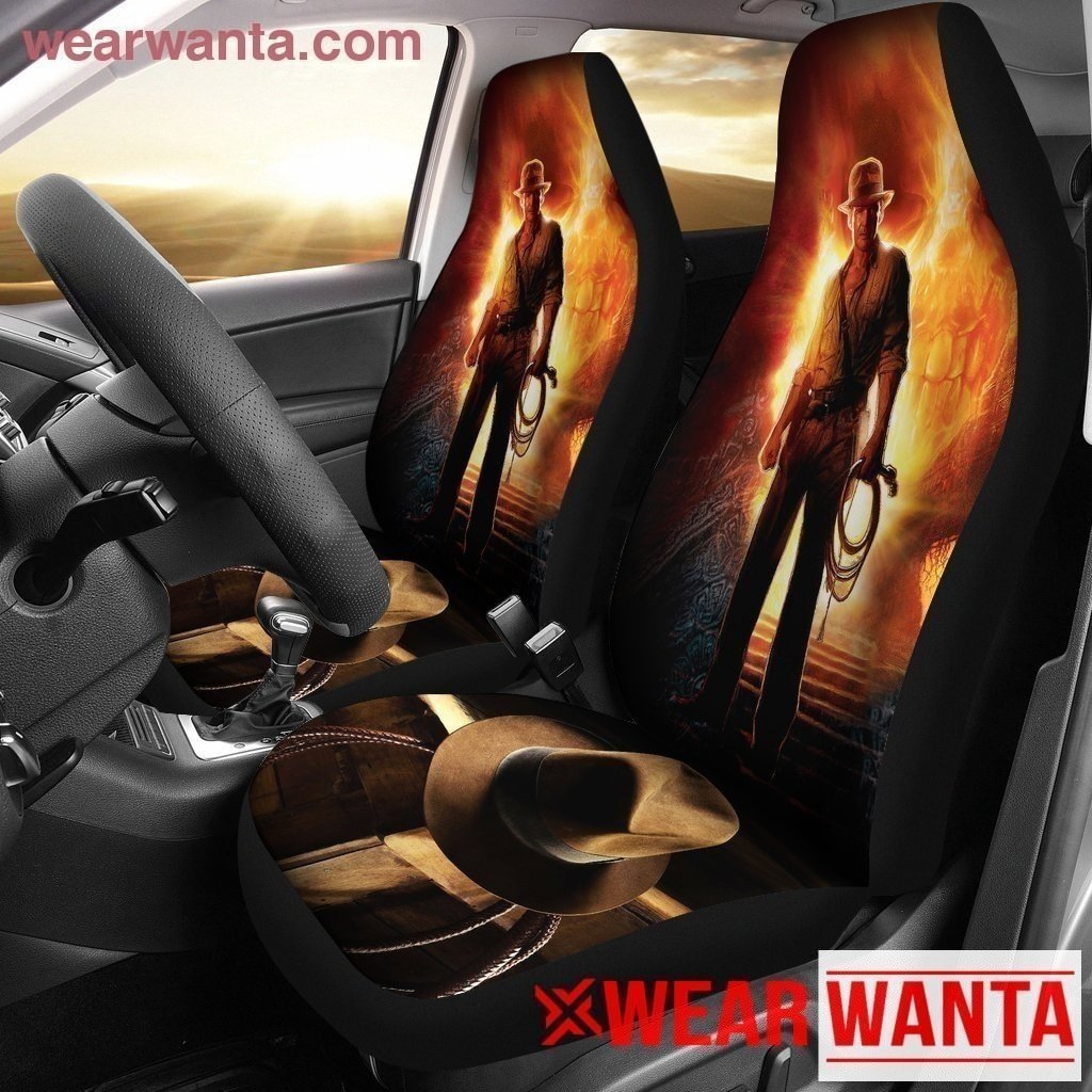 Indiana Jones Crystal Skull Car Seat Covers-Gear Wanta