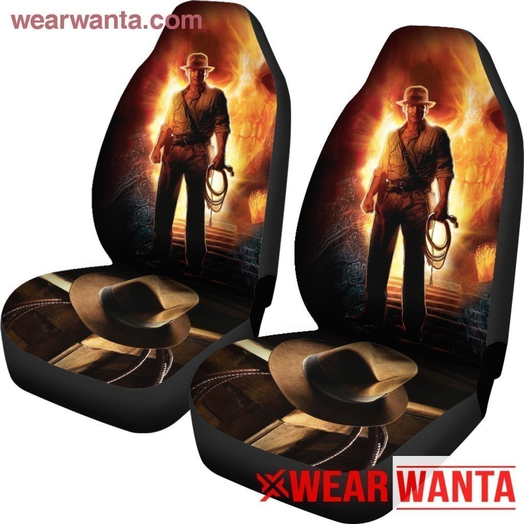 Indiana Jones Crystal Skull Car Seat Covers-Gear Wanta