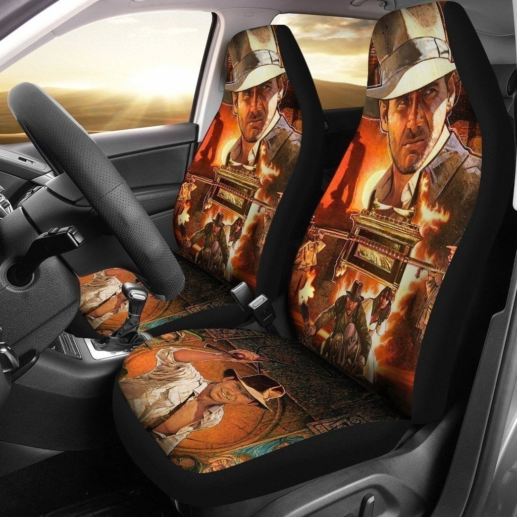 Indiana Jones Raiders Of The Lost ARK Car Seat Covers-Gear Wanta