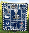 Indianapolis Colts Quilt Blanket-Gear Wanta