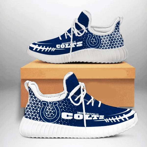 Indianapolis Colts Sneakers Custom 2 Shoes white shoes Fan-Gear Wanta