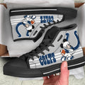 Indianapolis Colts High Top Shoes Custom PT19-Gear Wanta
