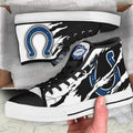 Indianapolis Colts High Top Shoes Custom For Fans-Gear Wanta