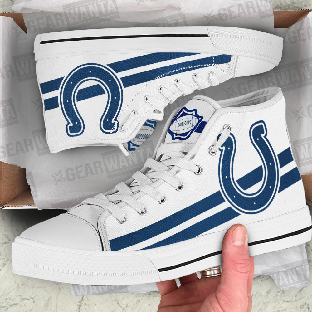 Indianapolis Colts Custom Sneakers For Fans-Gear Wanta