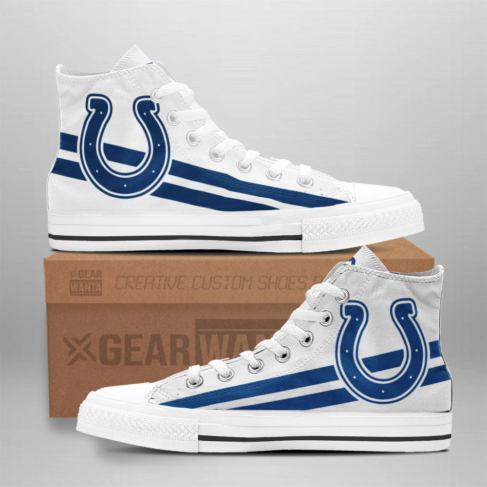 Indianapolis Colts Custom Sneakers For Fans-Gear Wanta