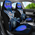 Inosuke Demon Slayer Under The Moon Car Seat Covers Custom Anime Car Accessories-Gear Wanta