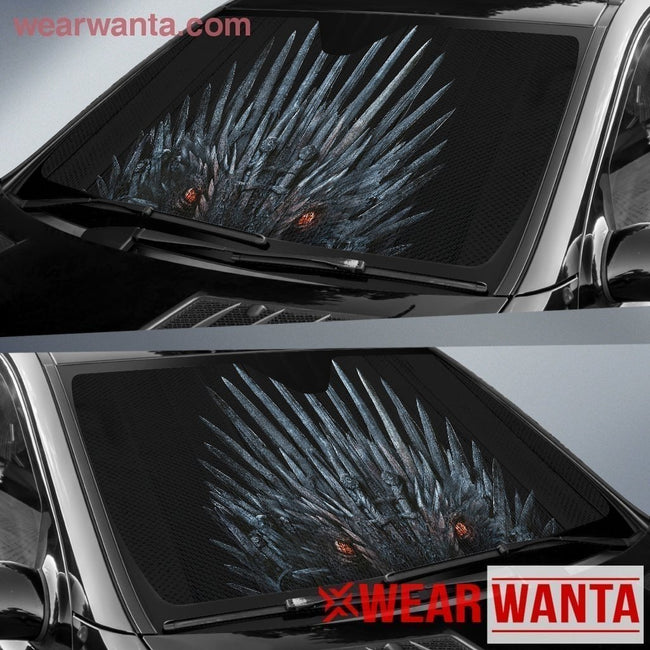 Iron Thron Car Sunshade Custom Game Of Throne Car Windshield Accessories-Gear Wanta