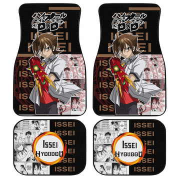 Issei Hyoudou Car Floor Mats Custom High School DxD Anime Car Accessories Anime Gifts-Gear Wanta