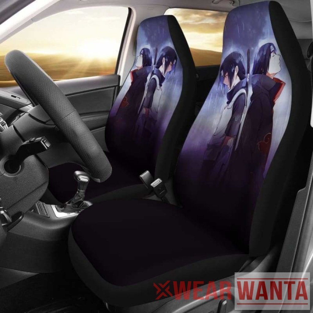 Itachi Sasuke Car Seat Covers Anime NRT Custom NH1911-Gear Wanta