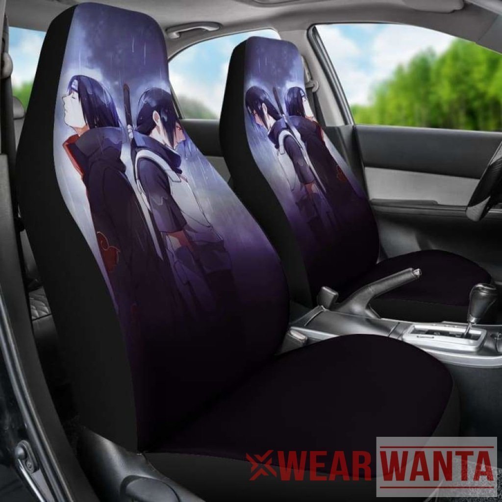 Itachi Sasuke Car Seat Covers Anime NRT Custom NH1911-Gear Wanta