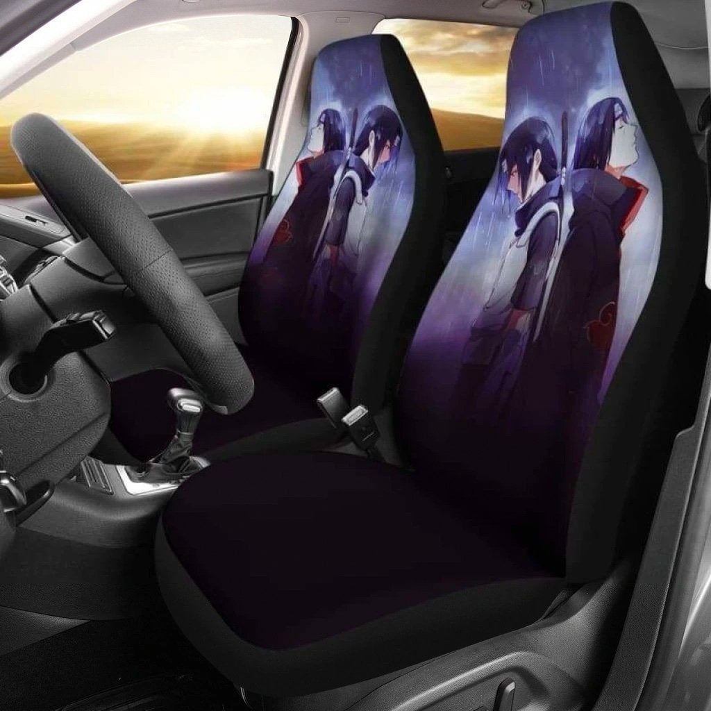 Itachi Sasuke Car Seat Covers Anime NRT Custom NH1911-Gear Wanta