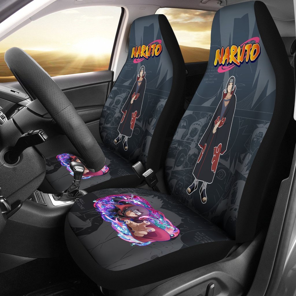 Itachi Uchiha NRT Car Seat Covers Gift For Cool Fan Anime-Gear Wanta