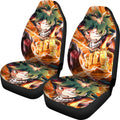 Izuku Midoriya Deku Car Seat Cover Custom My Hero Academia Anime Car Accessories-Gear Wanta