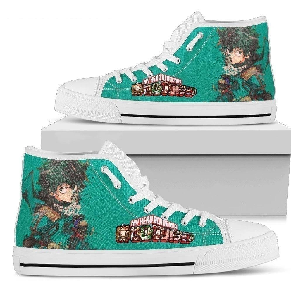 Izuku Midoriya My Hero Academia High Top Shoes NH09-Gear Wanta